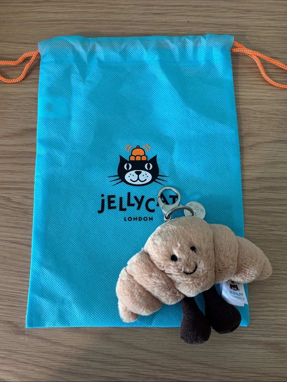 Jellycat Croissant Bag Charm